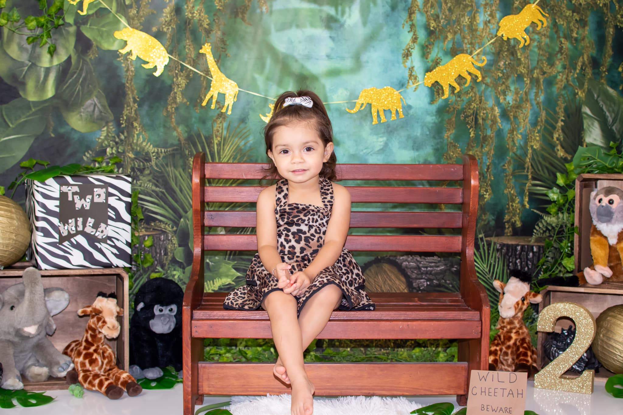 Kate Jungle Backdrop Designed by Mandy Ringe Photography - Image 5