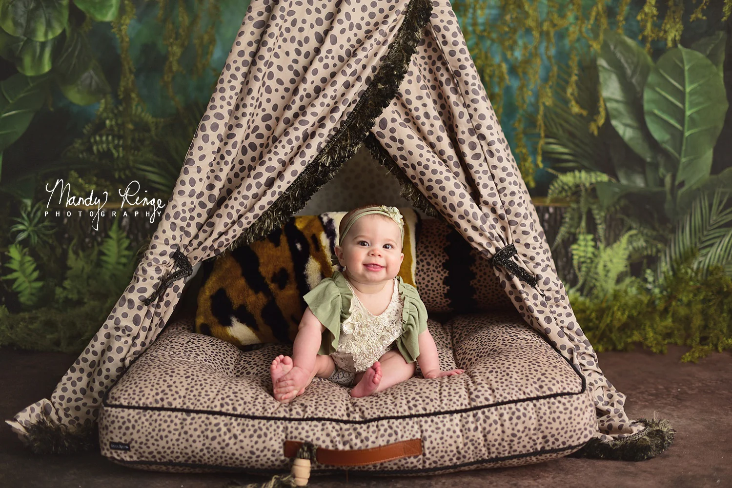 Kate Jungle Backdrop Designed by Mandy Ringe Photography - Image 6