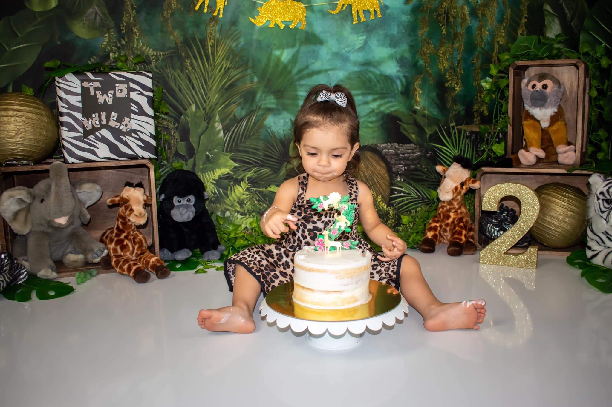Kate Jungle Backdrop Designed by Mandy Ringe Photography - Image 7