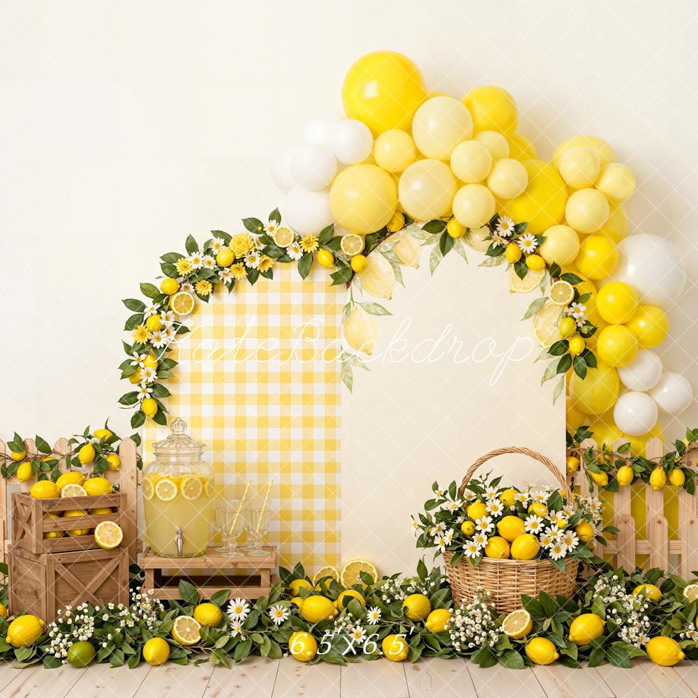 Kate Lemon Balloons Summer Crate Backdrop Designed by Emetselch - Image 2