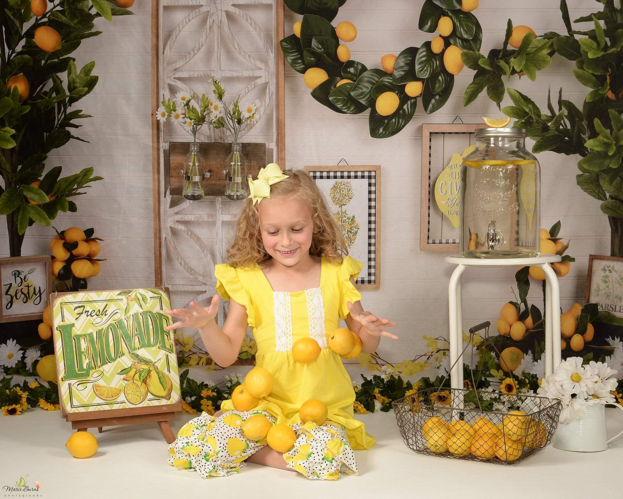 Kate Lemon Be Zesty Spring Backdrop - Image 11