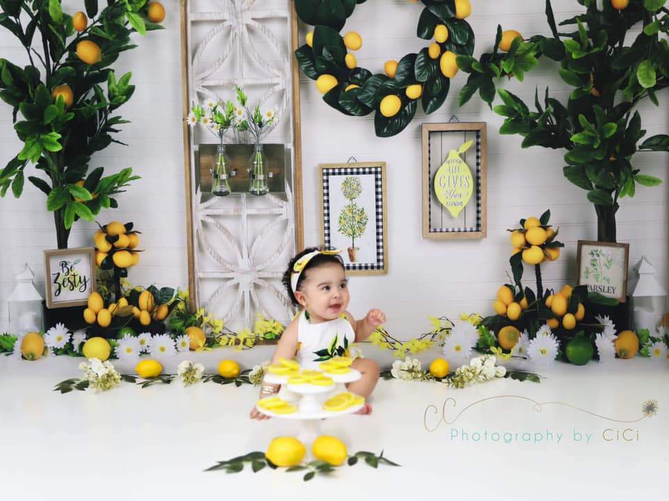 Kate Lemon Be Zesty Spring Backdrop - Image 4