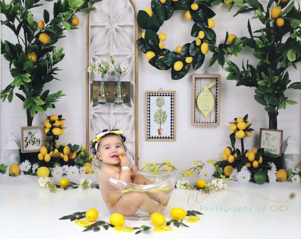 Kate Lemon Be Zesty Spring Backdrop - Image 6