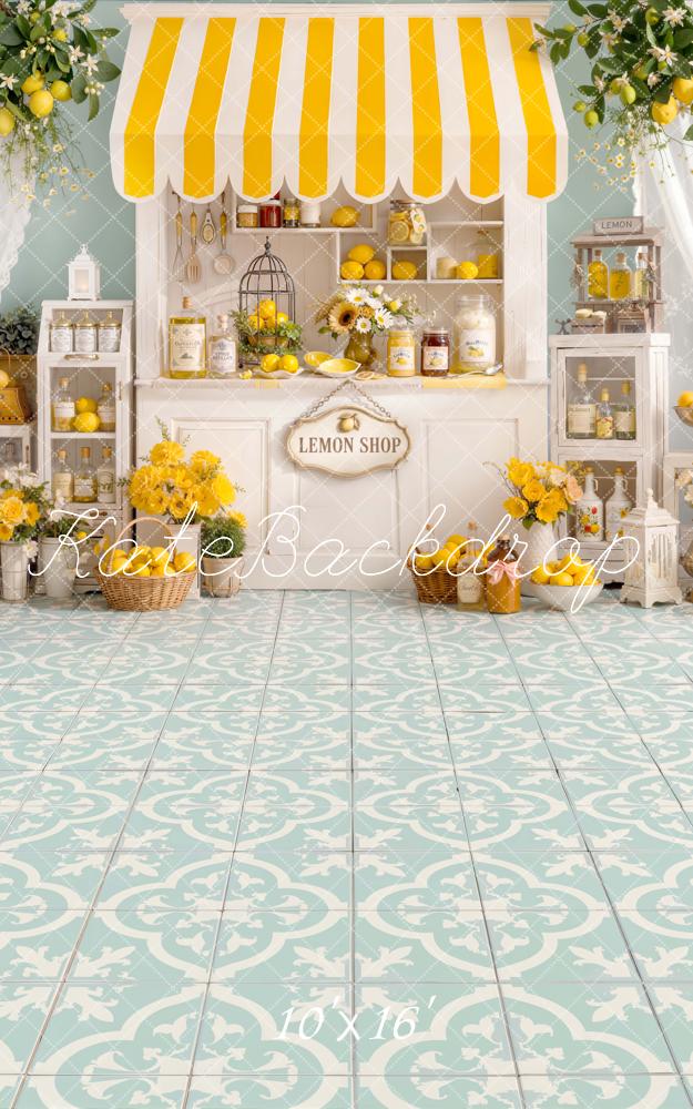 Kate Lemon Shop Tile Floor Backdrop Designed by Emetselch - Image 8