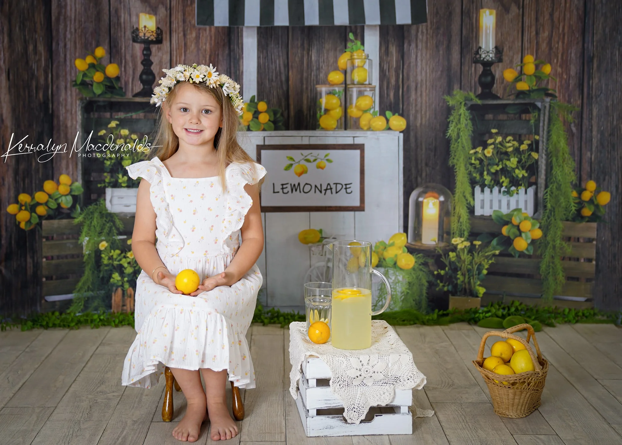 Kate Summer Lemon Stand Backdrop Designed by Jia Chan Photography - Image 3