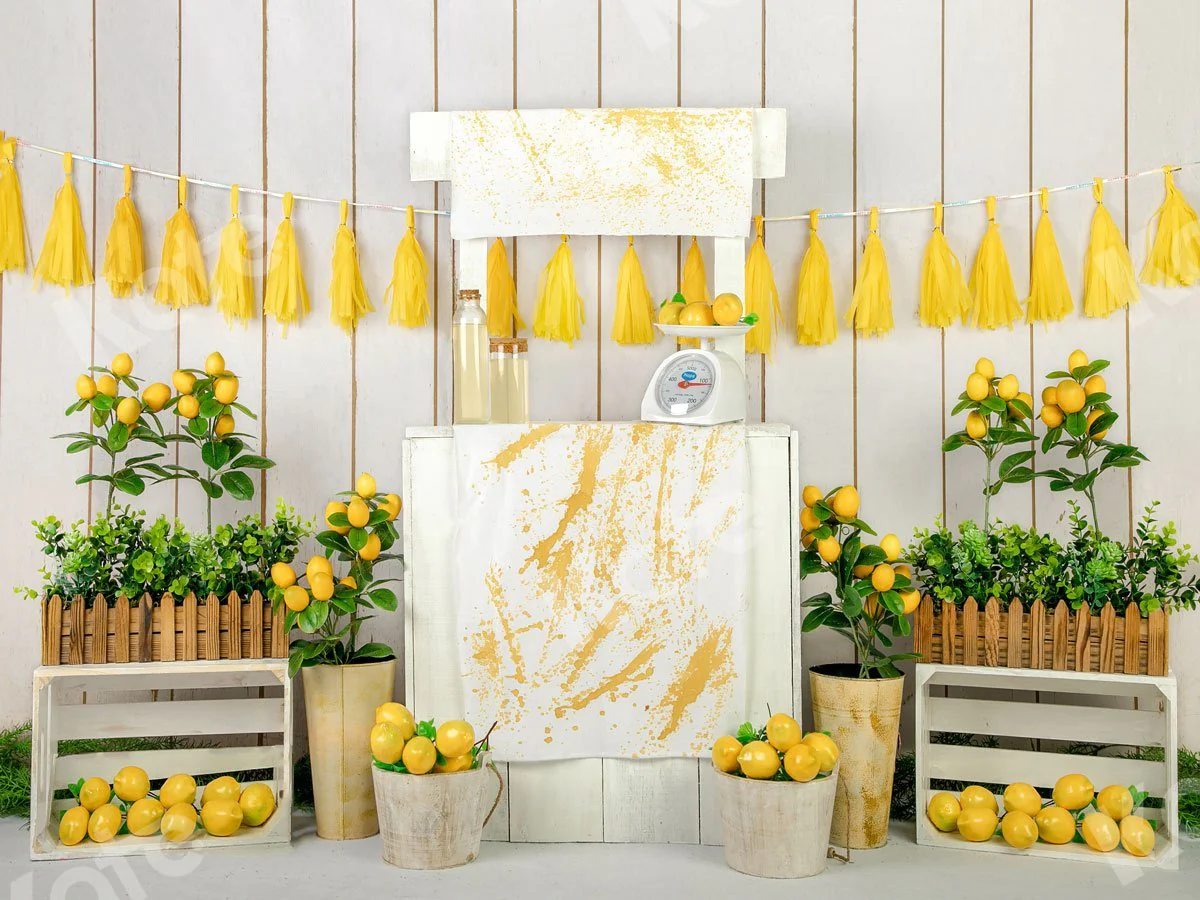 Kate Summer Lemon Store Backdrop Designed by Jia Chan Photography - Image 2