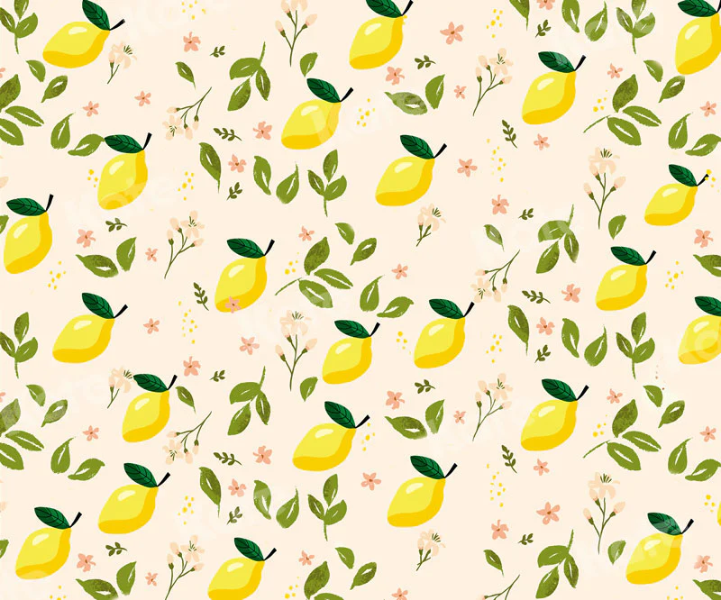 Kate Lemon Summer Cake Smash Backdrop Designed By JS Photography - Image 7