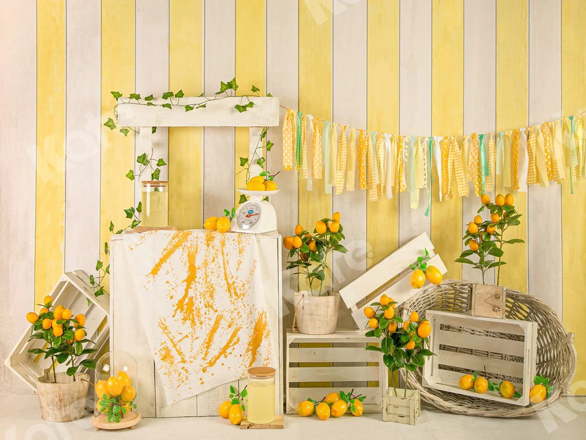 Kate Summer Lemonade Stand Backdrop Designed by Jia Chan Photography - Image 2