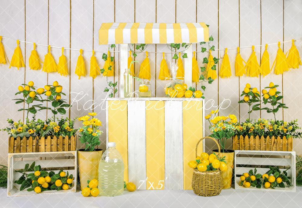 Kate Summer Lemonade Store Backdrop Designed by Jia Chan Photography - Image 2