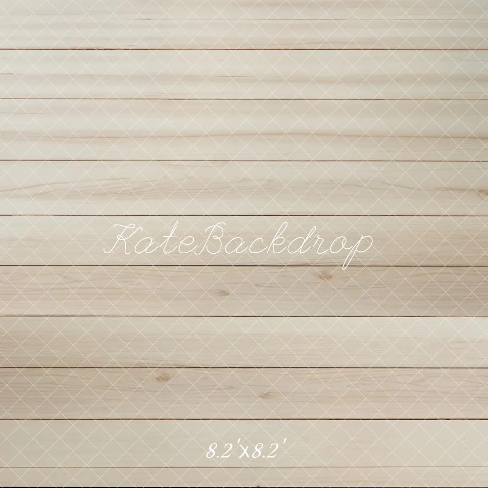 Kate Light Wood Plank Texture Floor Backdrop Designed by Kate Image - Image 5