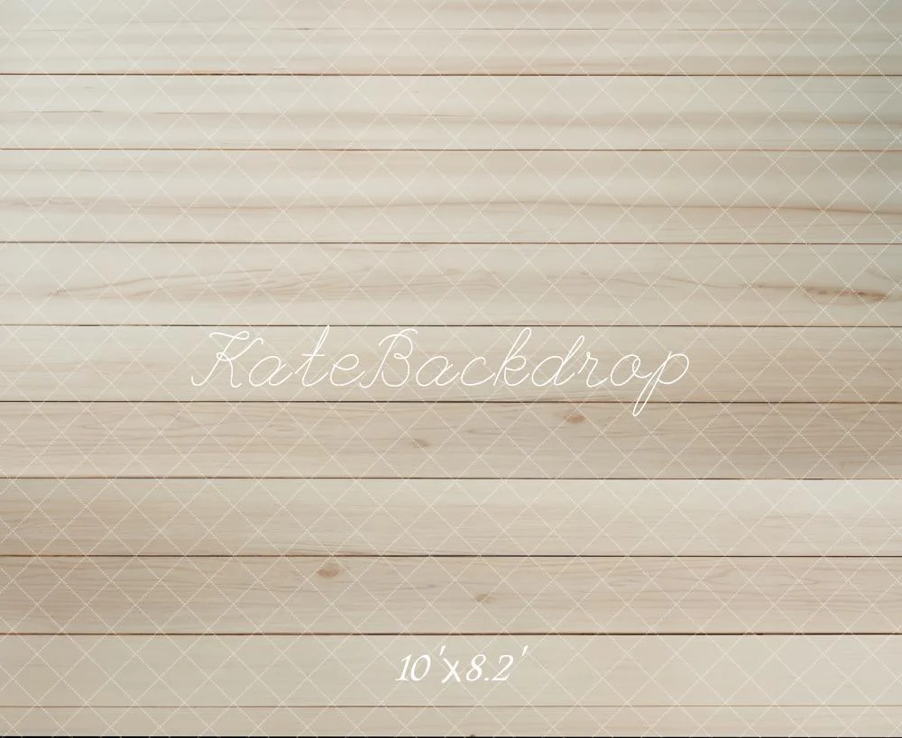 Kate Light Wood Plank Texture Floor Backdrop Designed by Kate Image - Image 6