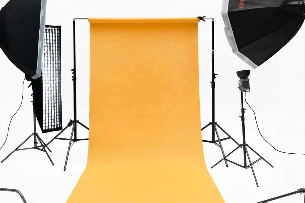 Kate Light Yellow Seamless Paper Backdrop for Photography - Image 5