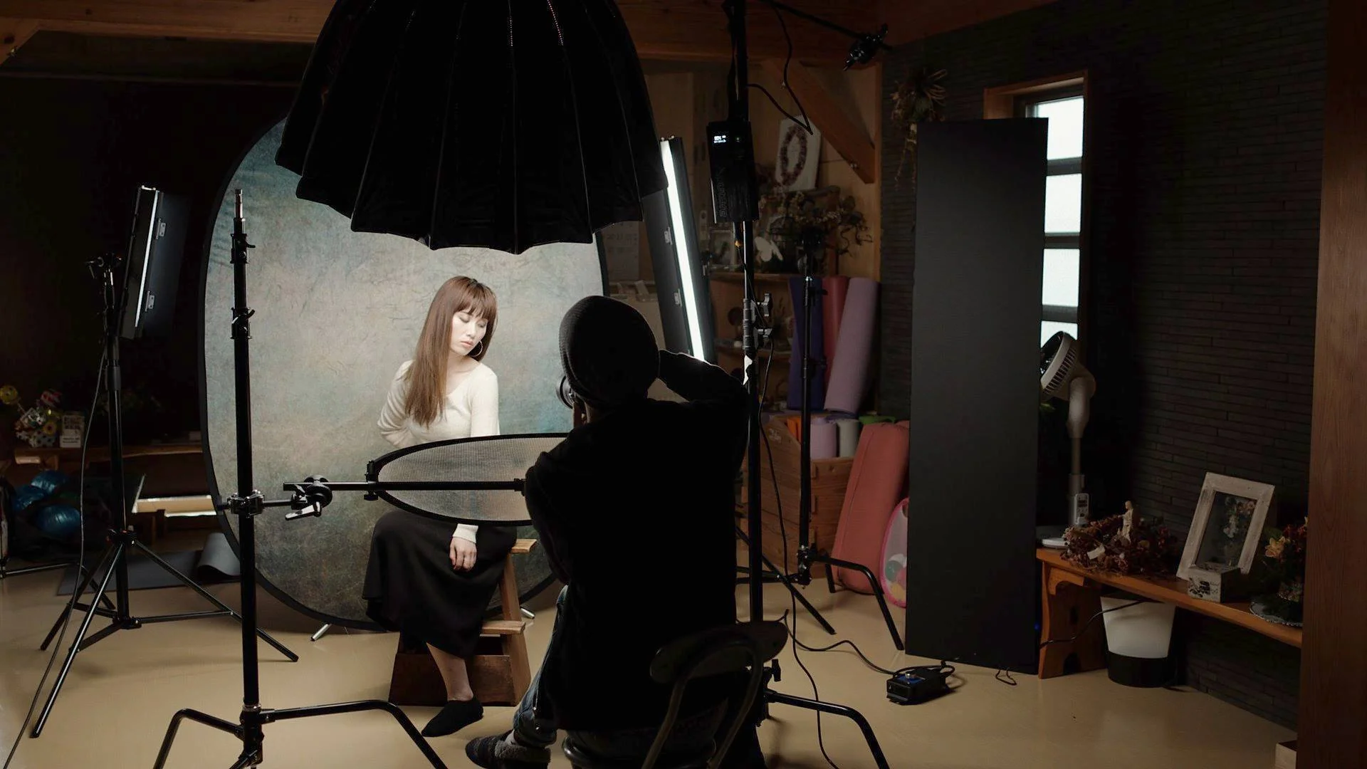 Kate Like Rusty Iron/Brown Texture Collapsible Backdrop Photography 5X6.5ft(1.5x2m) - Image 10