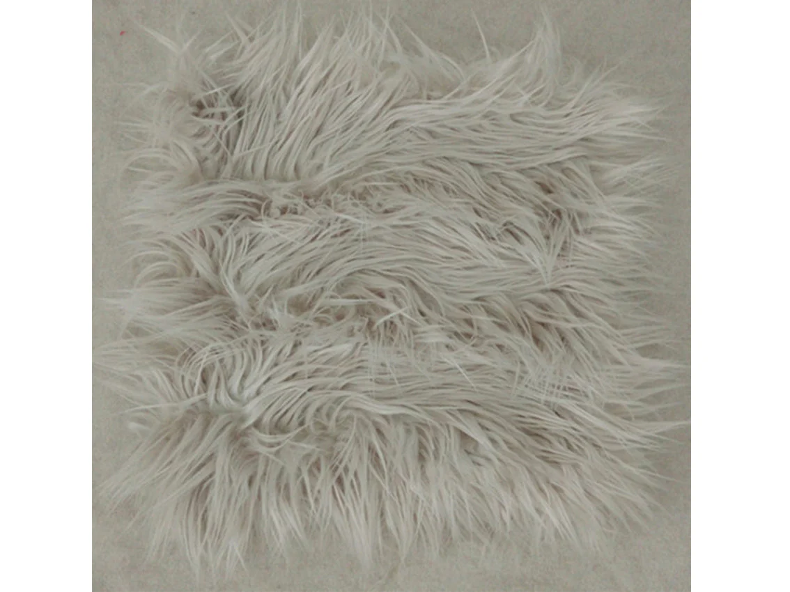 Kate Long Plush Faux Fur Blanket for Newborn Photography - Image 5