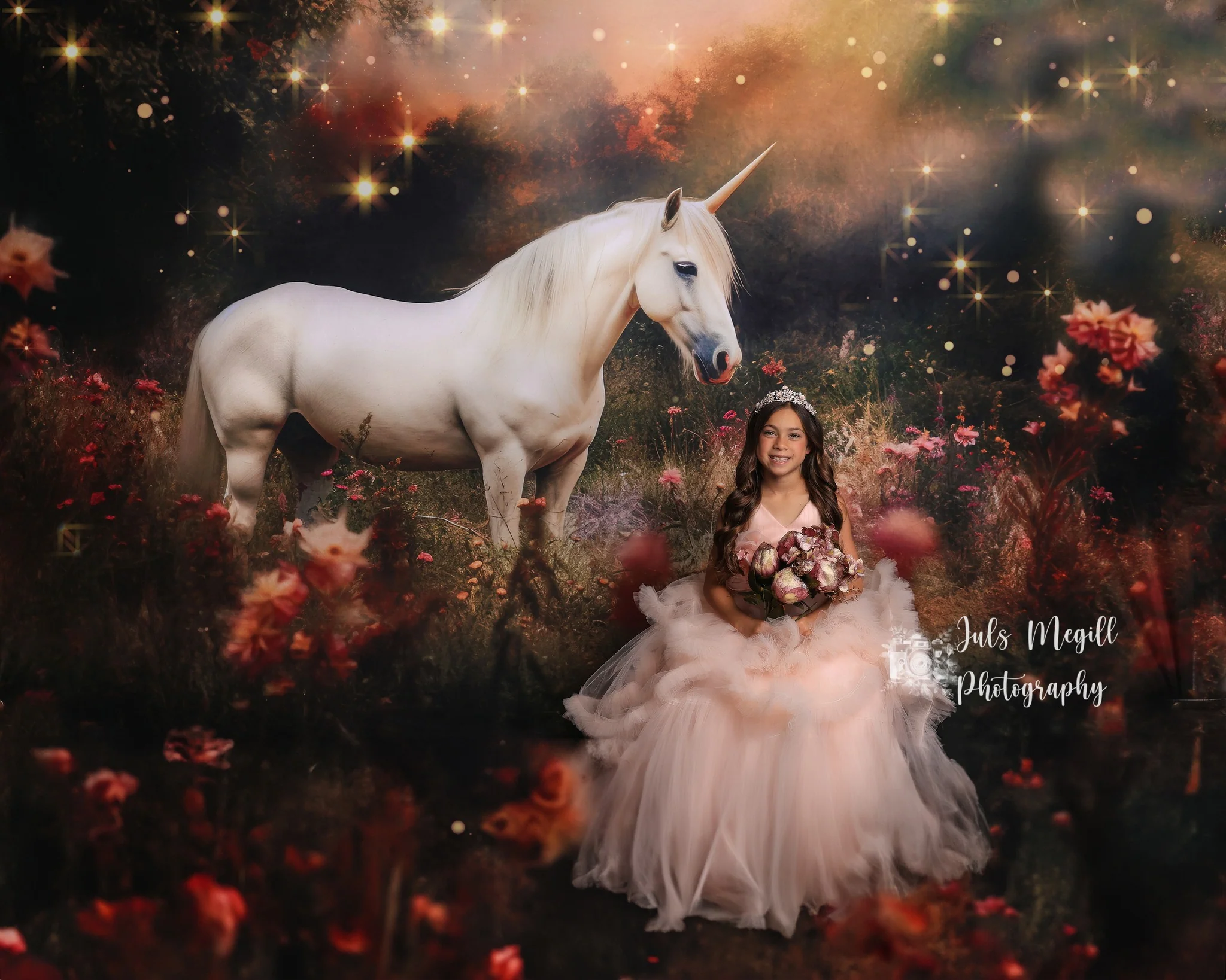 Kate Magic Unicorn Backdrop Designed by Patty Robert - Image 3