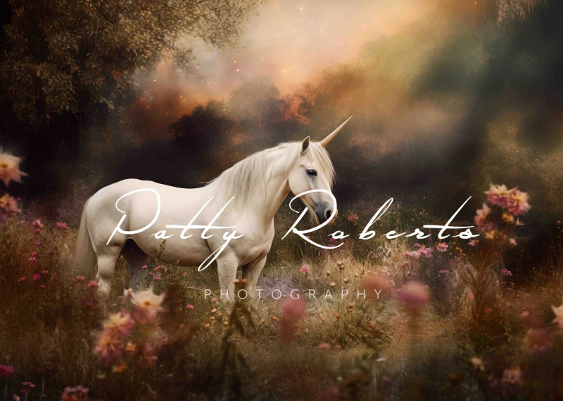 Kate Magic Unicorn Backdrop Designed by Patty Robert - Image 6