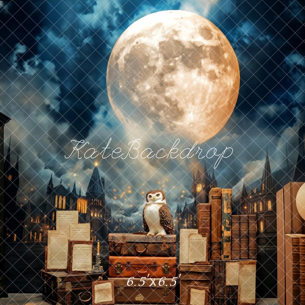 Kate Magical Owl Moonlight World Backdrop Designed by Patty Robert - Image 2