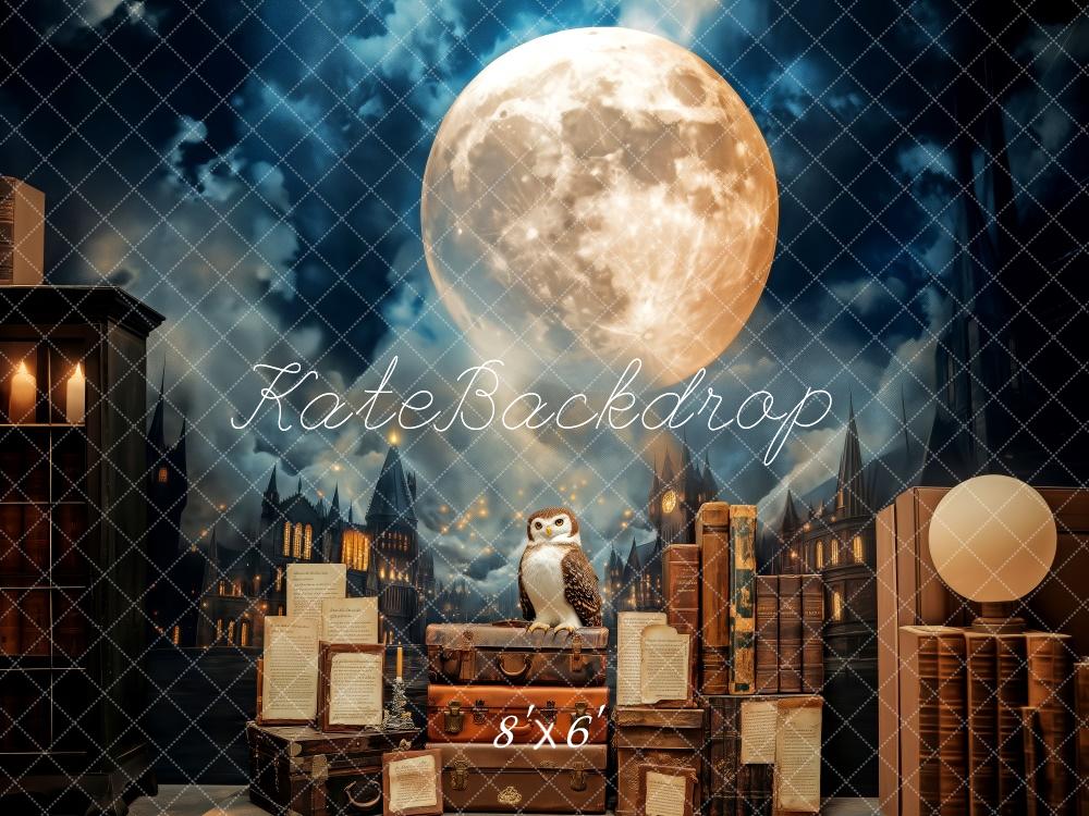 Kate Magical Owl Moonlight World Backdrop Designed by Patty Robert - Image 3