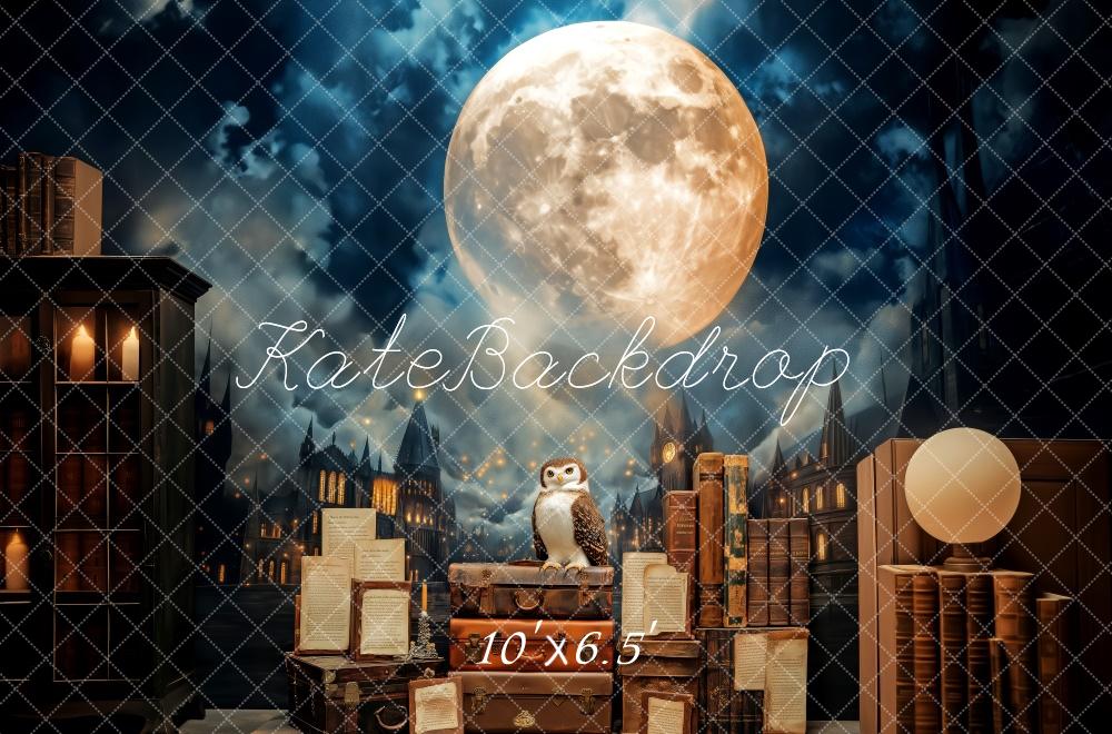 Kate Magical Owl Moonlight World Backdrop Designed by Patty Robert - Image 4