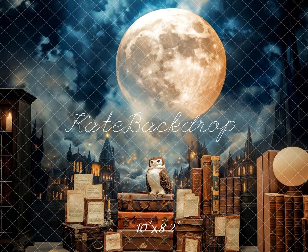 Kate Magical Owl Moonlight World Backdrop Designed by Patty Robert - Image 5