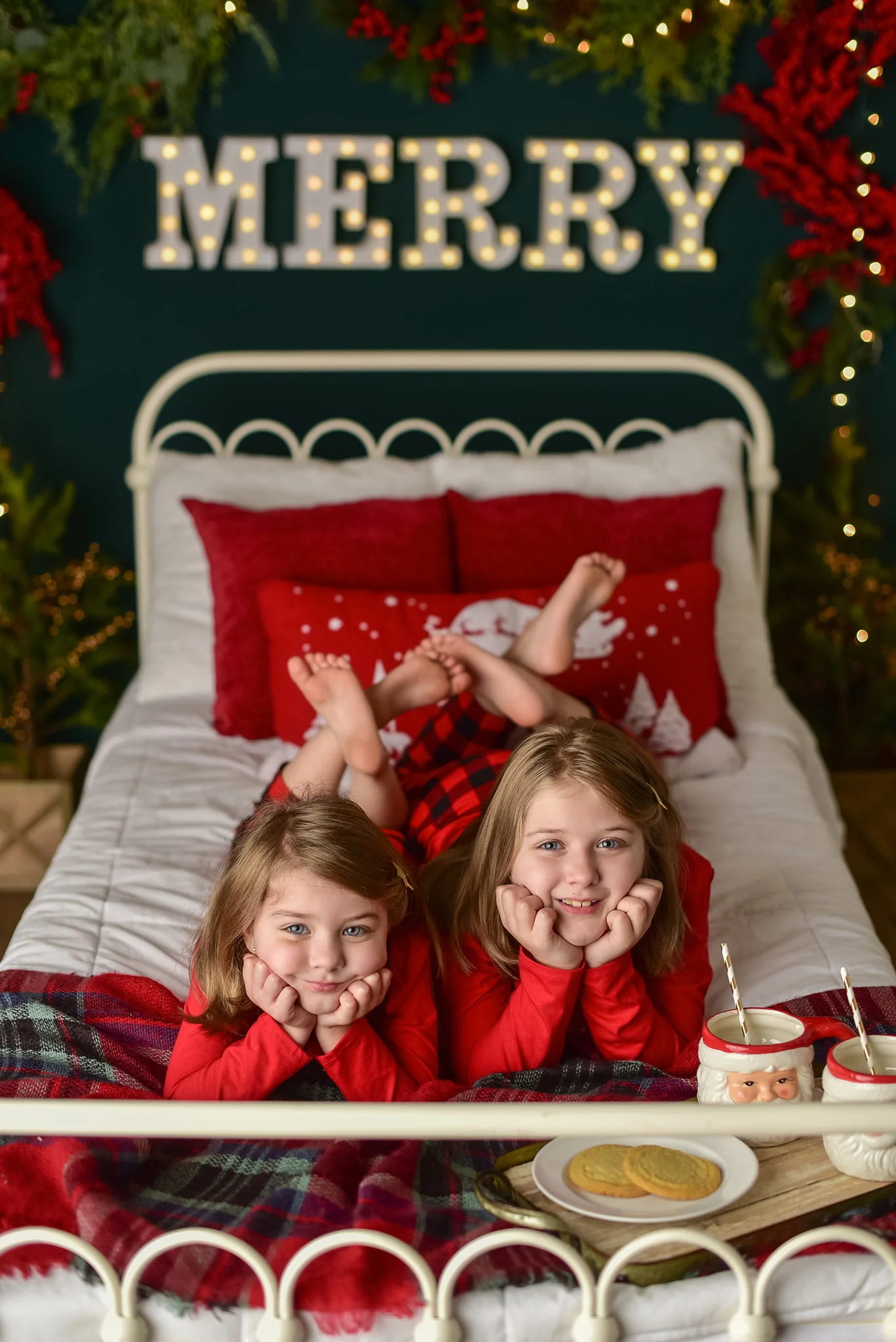 Kate Merry Christmas Headboard Sparkle Backdrop Designed By Mandy Ringe Photography - Image 4