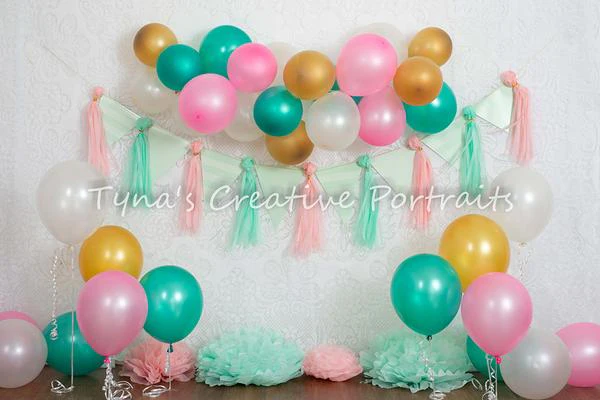 Kate Minty Fresh Celebrations Backdrop for Children Photography Designed By Tyna Renner - Image 2