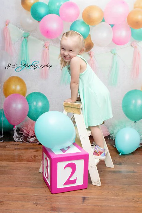 Kate Minty Fresh Celebrations Backdrop for Children Photography Designed By Tyna Renner - Image 4