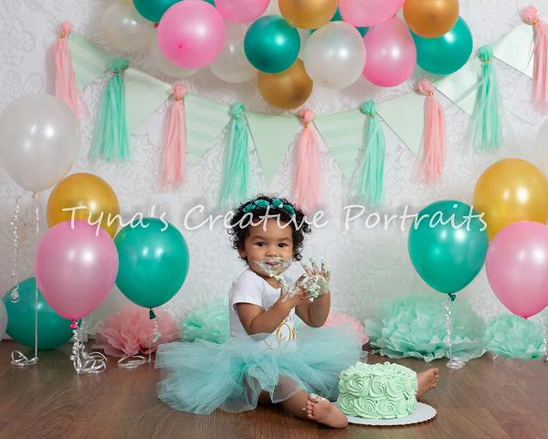 Kate Minty Fresh Celebrations Backdrop for Children Photography Designed By Tyna Renner - Image 6