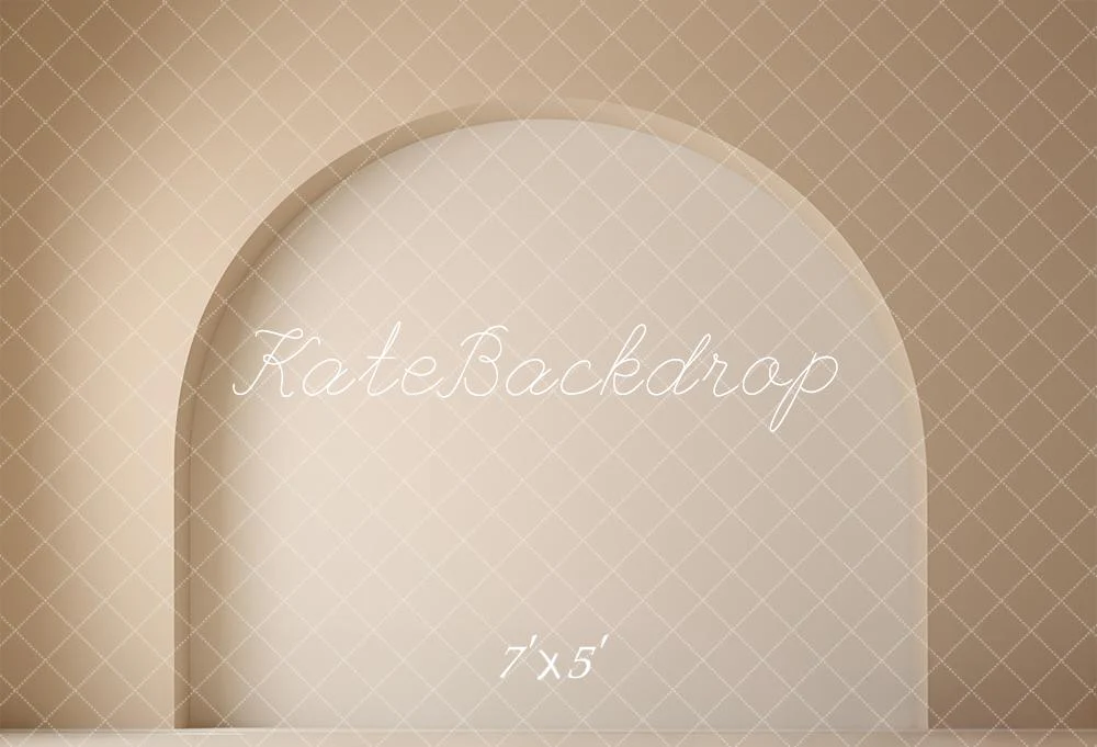 Kate Modern Style Beige Arch Wall Backdrop Designed by Emetselch - Image 2