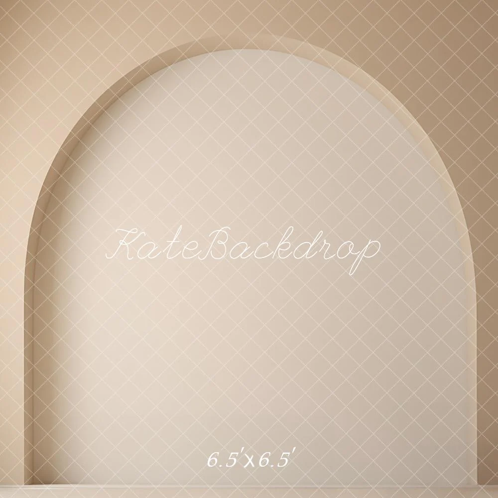 Kate Modern Style Beige Arch Wall Backdrop Designed by Emetselch - Image 7