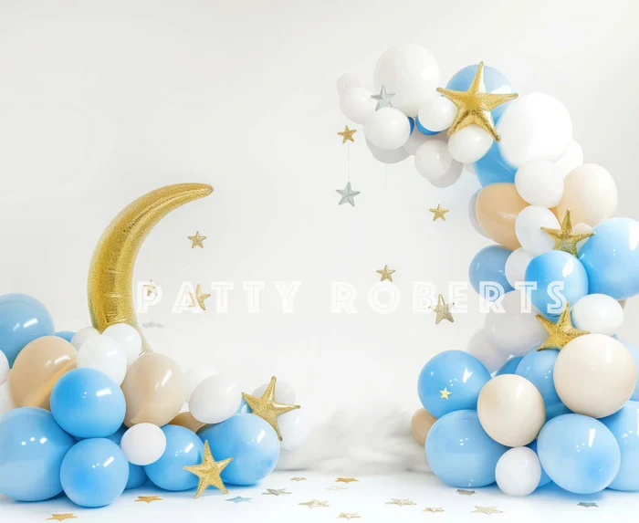 Kate Moon Balloons Cake Smash Backdrop Designed by Patty Robert - Image 3