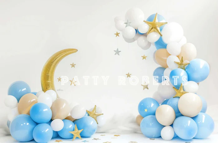 Kate Moon Balloons Cake Smash Backdrop Designed by Patty Robert - Image 6