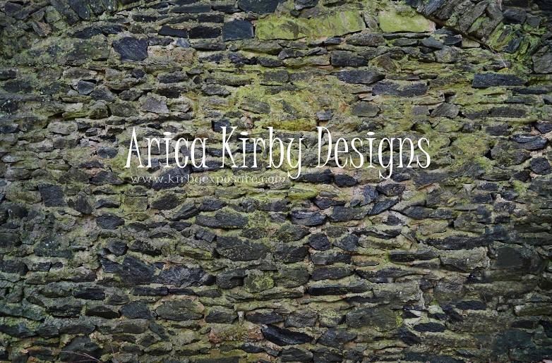 Kate Mossy Rock Wall backdrop designed by Arica Kirby - Image 2
