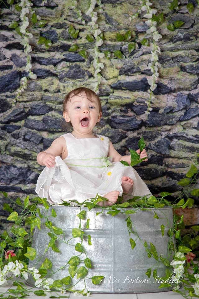 Kate Mossy Rock Wall backdrop designed by Arica Kirby - Image 5