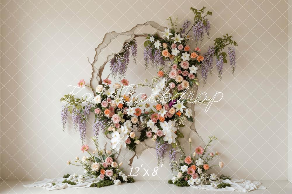 Kate Mother's Day Pastel Flower Wall Backdrop Designed by Mini MakeBelieve - Image 8