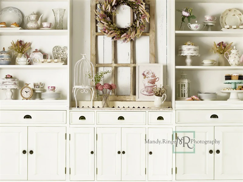 Kate Mother's Day Tea Kitchen Backdrop Designed by Mandy Ringe Photography - Image 2