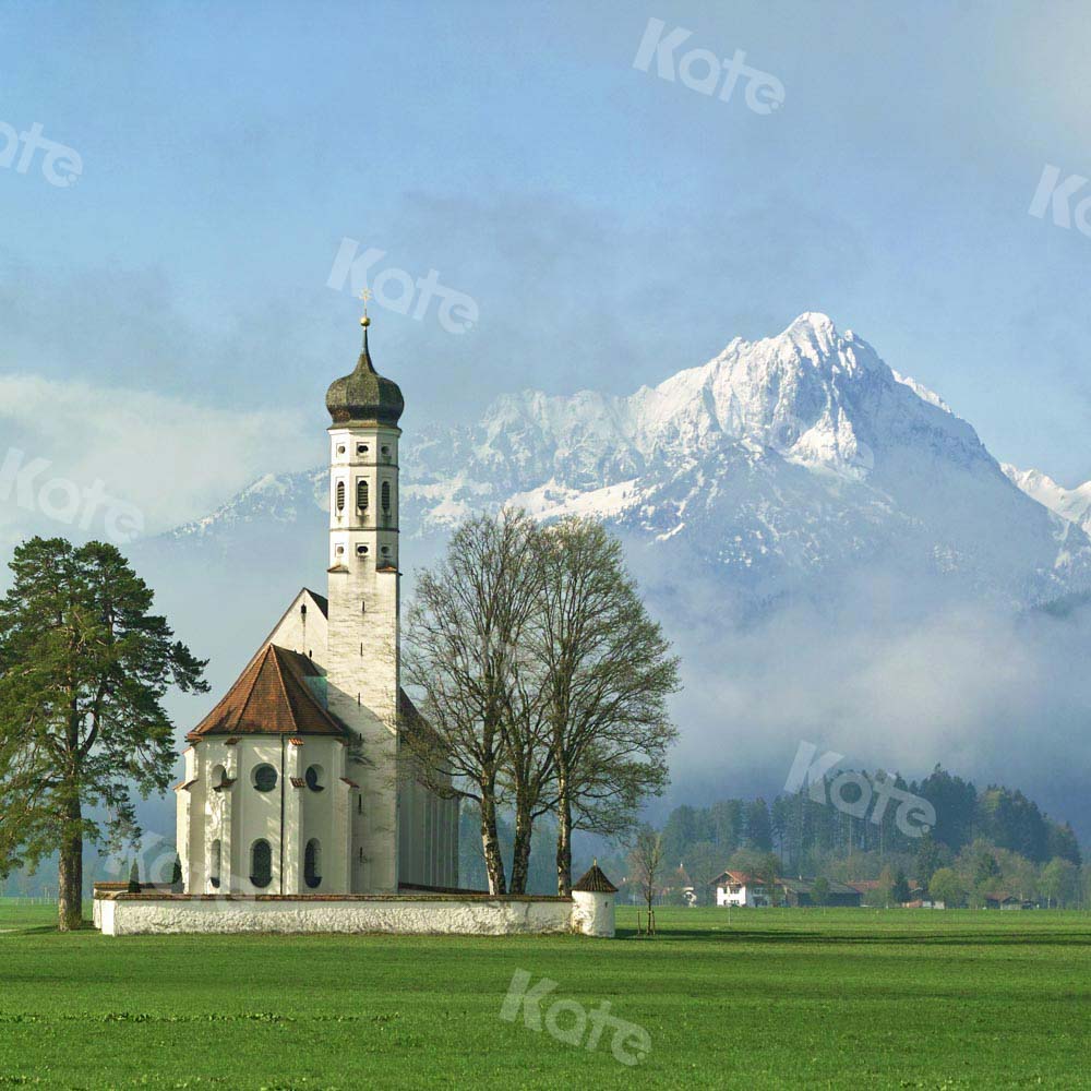 Kate Mountains Architecture Scenery Backdrop Designed by Chain Photography - Image 2