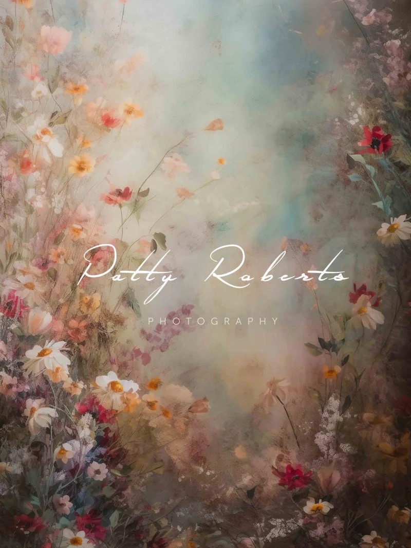 Kate Mystical Blooms Fine Art Fleece Backdrop Designed by Patty Robert - Image 4
