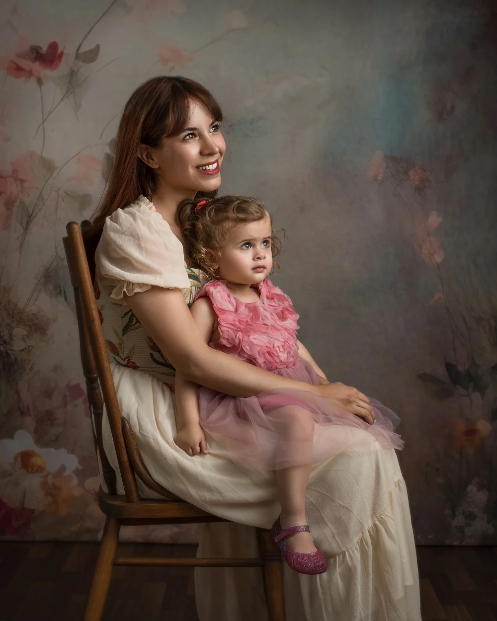 Kate Mystical Blooms Fine Art Flower Backdrop Designed by Patty Robert - Image 3