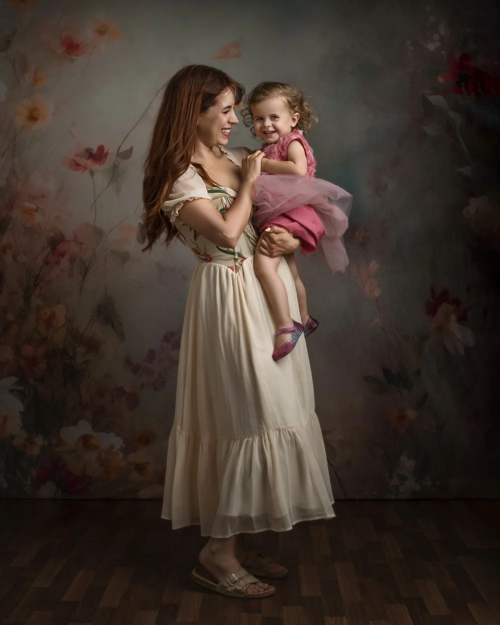 Kate Mystical Blooms Fine Art Flower Backdrop Designed by Patty Robert - Image 4