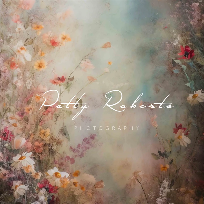 Kate Mystical Blooms Fine Art Flower Backdrop Designed by Patty Robert - Image 5