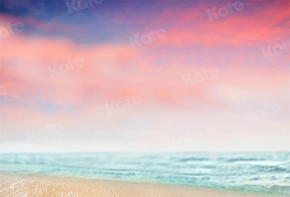 Kate Nature Sunset Seaside Cloud Backdrop for Photography - Image 2