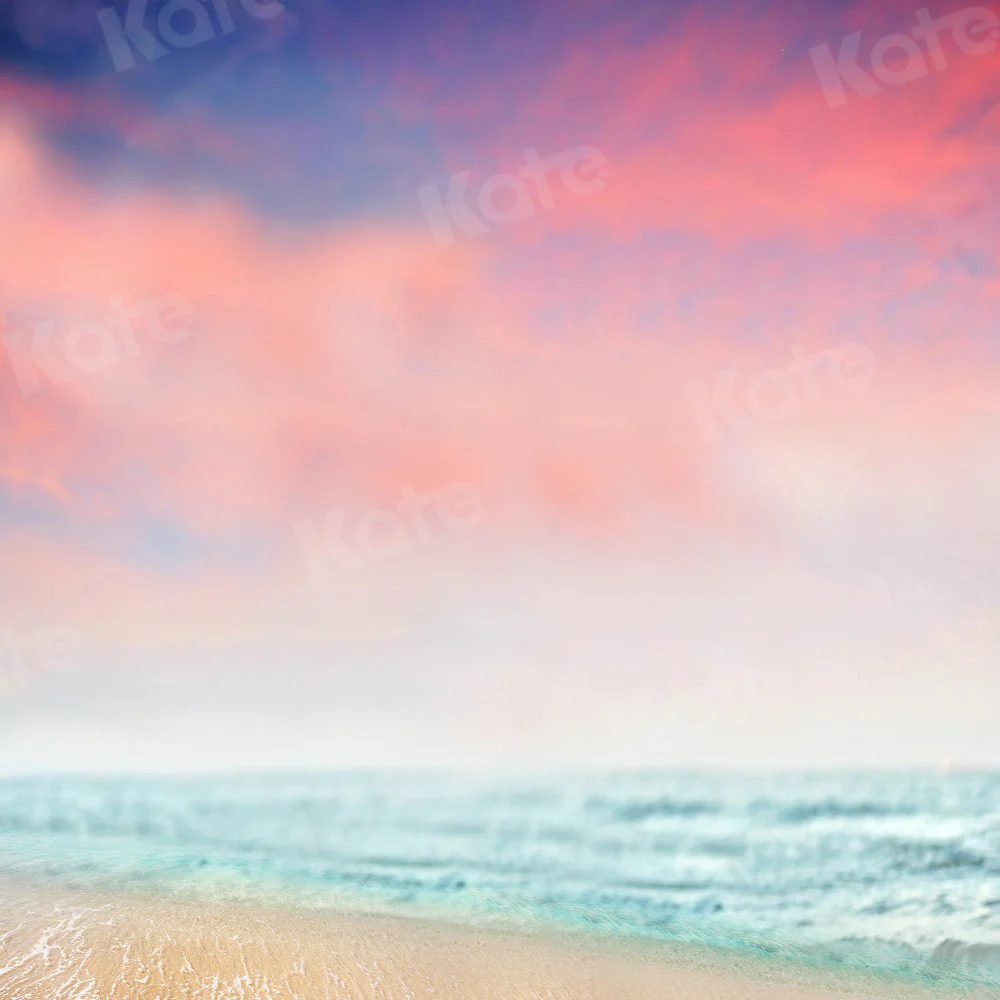 Kate Nature Sunset Seaside Cloud Backdrop for Photography - Image 5