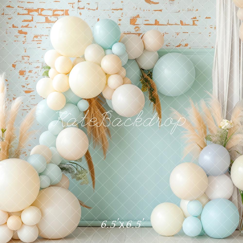 Kate Neutral Boho Balloon Setup Backdrop Designed by Patty Robert - Image 4