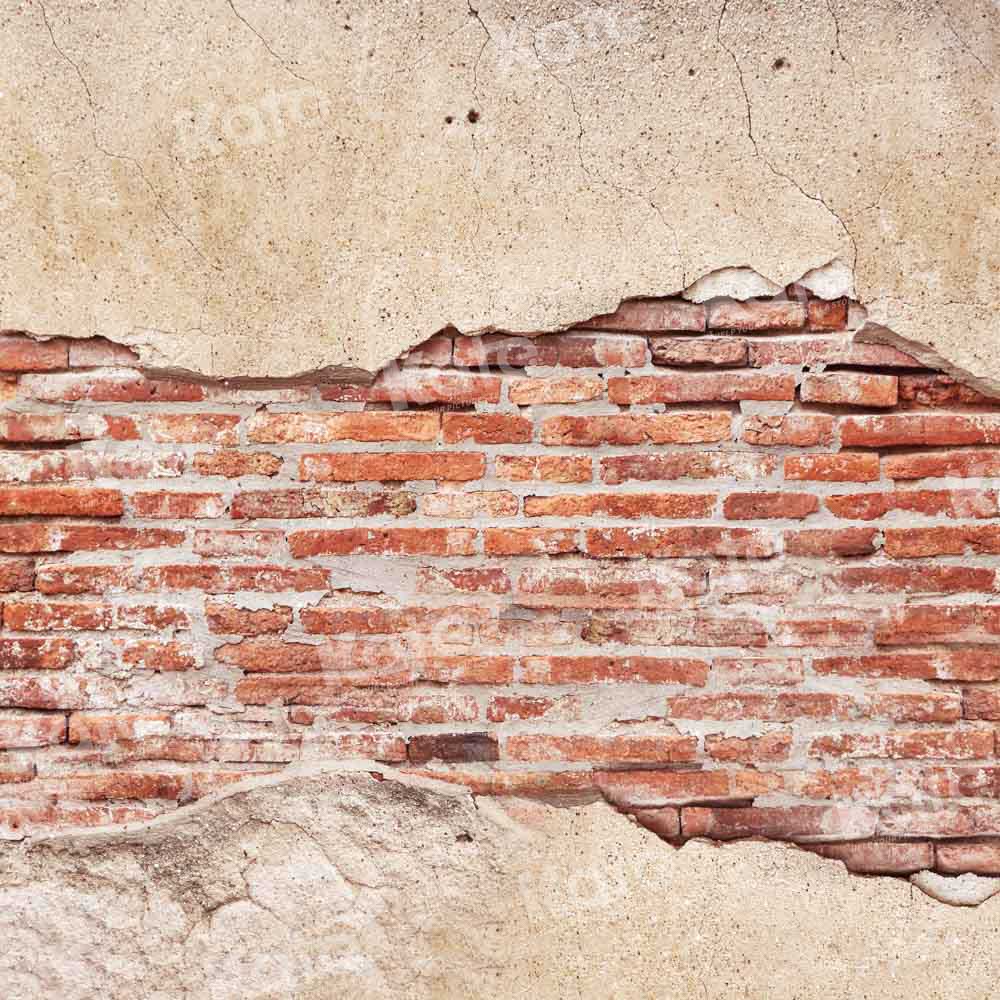 Kate Old Red Brick Wall Backdrop Designed by Kate Image - Image 2