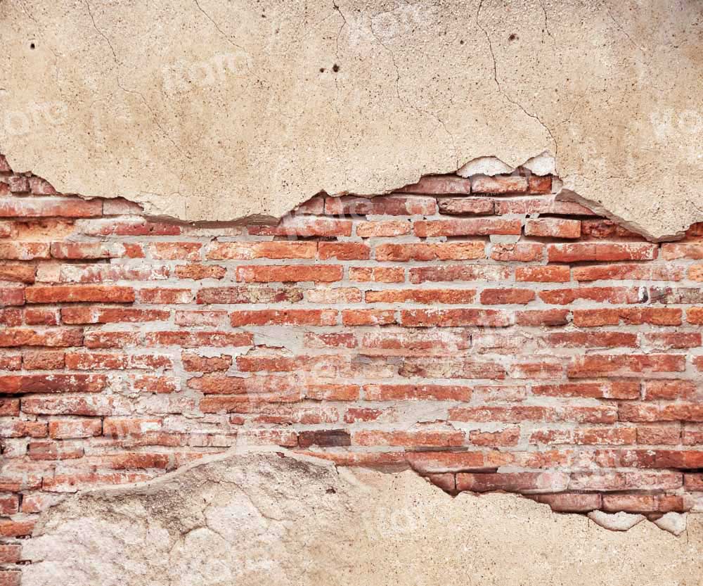 Kate Old Red Brick Wall Backdrop Designed by Kate Image - Image 3