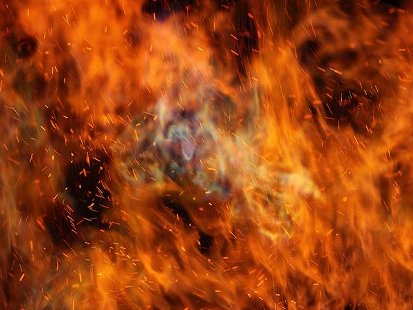Kate Orange Fire Texture Background Burning Flame for Studio - Image 2