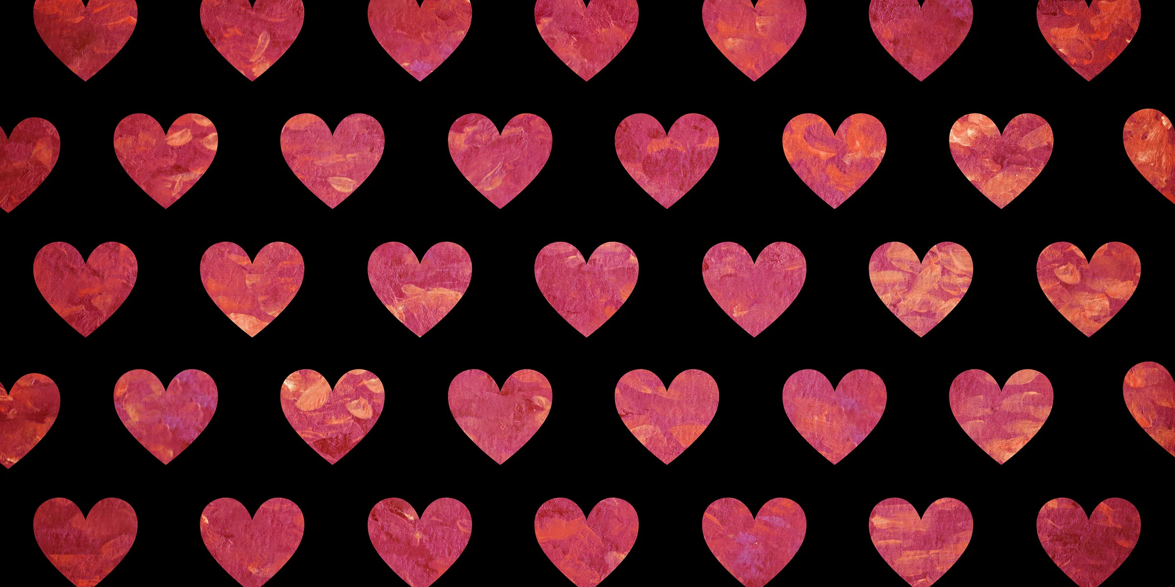 Kate Painted Heart Pattern Valentines Backdrop Designed By Mandy Ringe Photography - Image 6