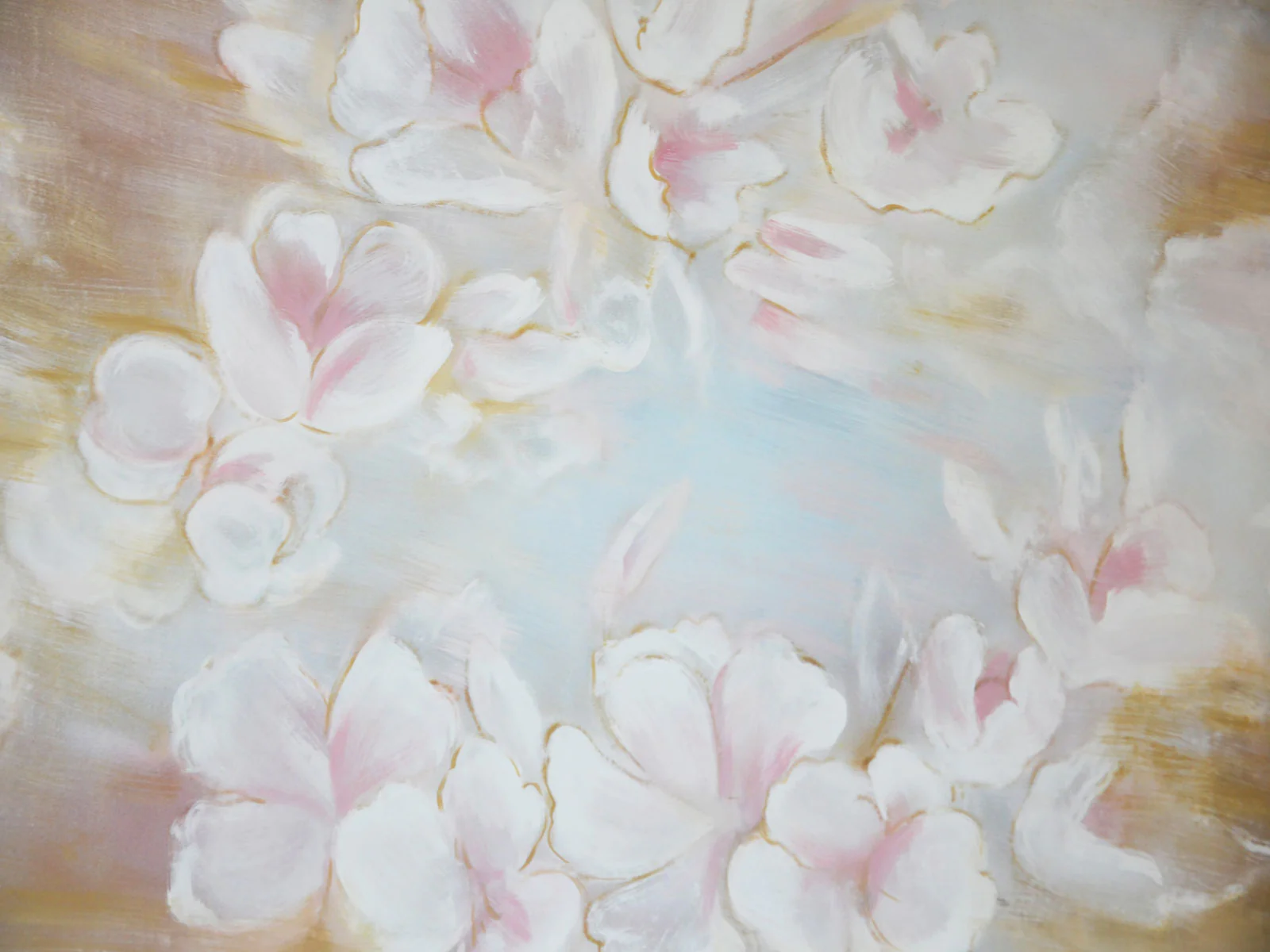 Kate Painting flowers Fine art Photography Backdrops - Image 2