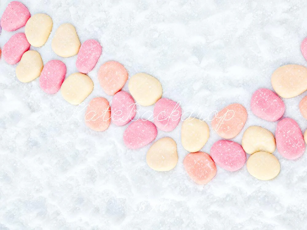 Kate Pastel Candies Snowy Floor Backdrop Designed by Patty Robert - Image 3